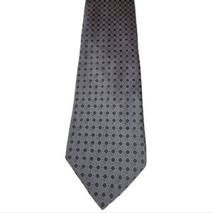 Palatina Elegant Gray and Blue Patterned Men's Tie
